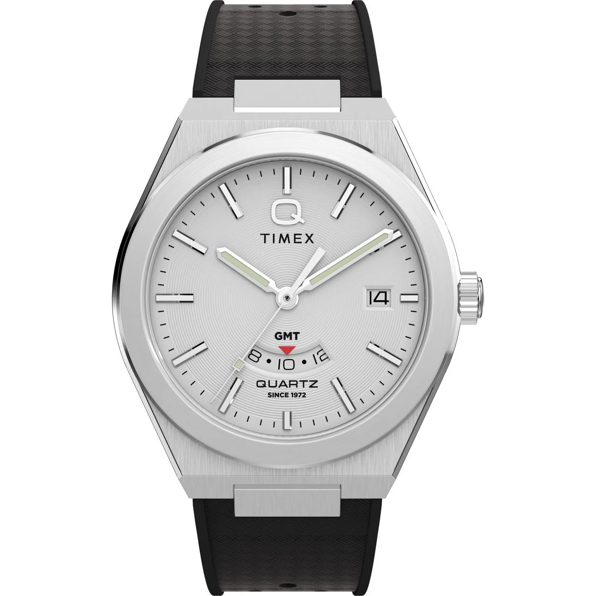 TW2Y12200 Reloj Timex Q Continental GMT de hombre correa de resina