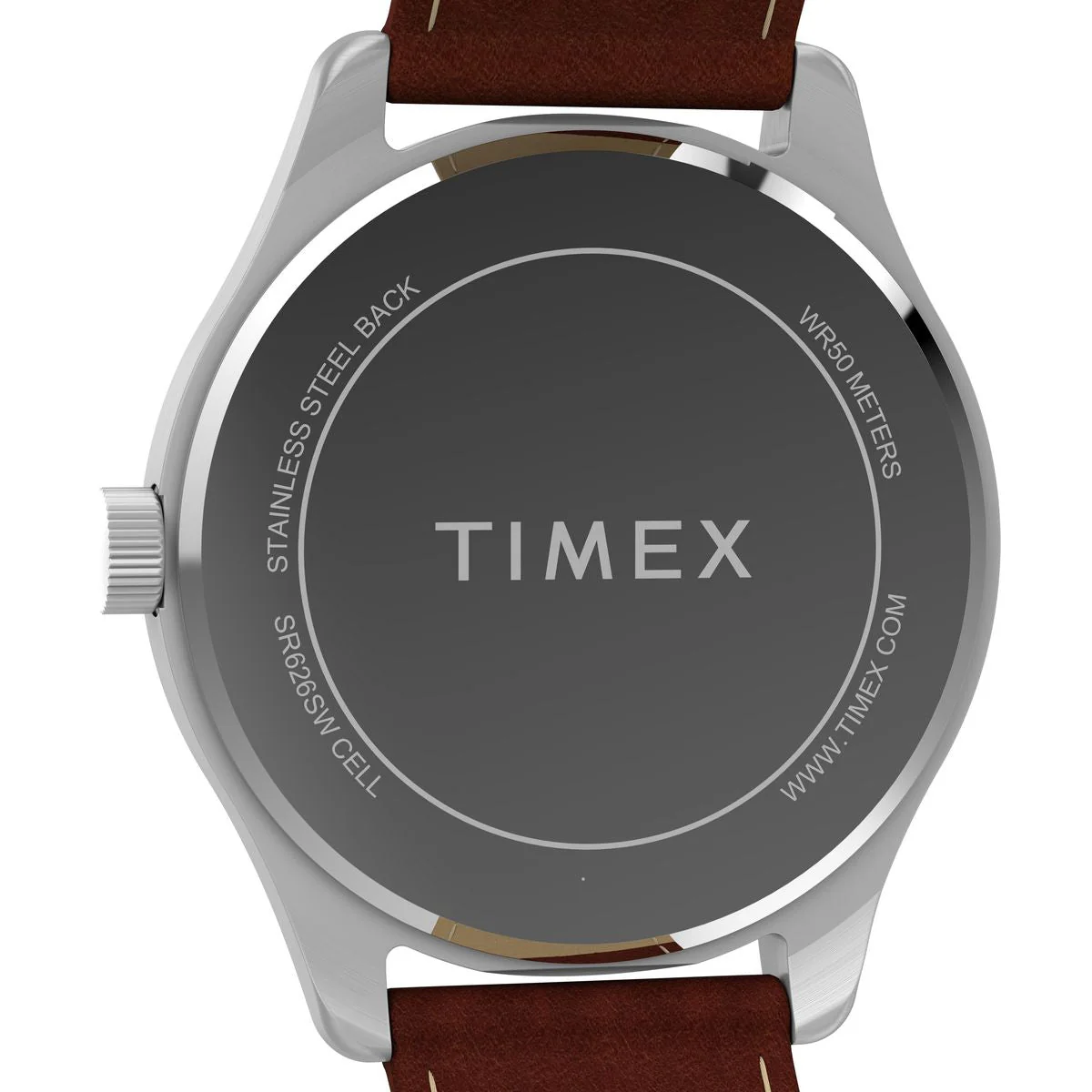 TW2Y16200 Reloj Timex Main Street de hombre correa de cuero - Image 3
