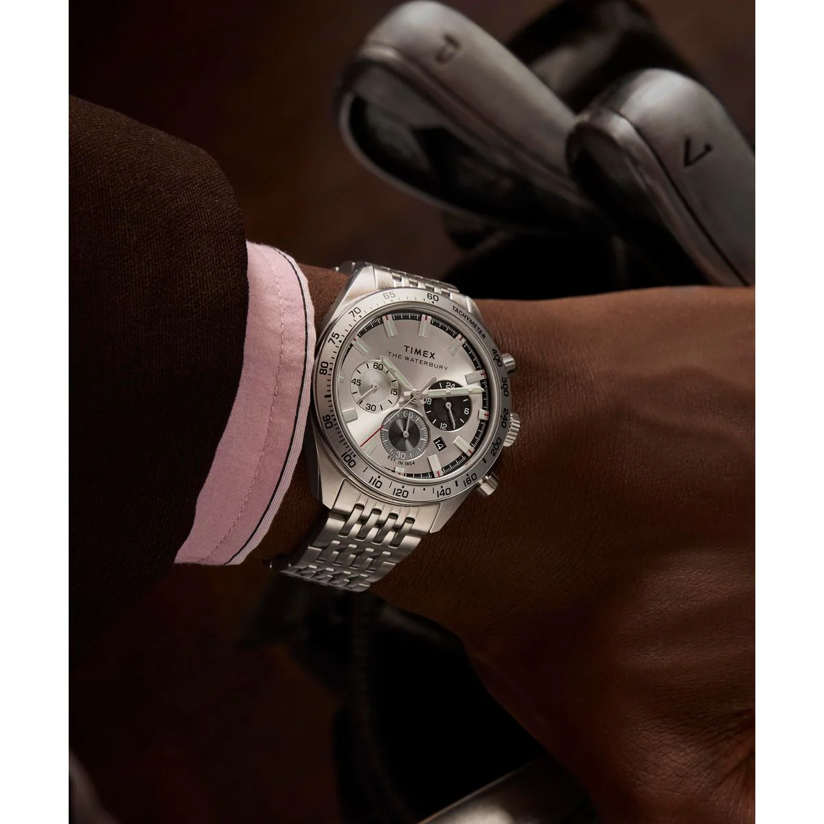 TW2Y18700 Reloj Timex Waterbury de hombre correa de metal - Image 7