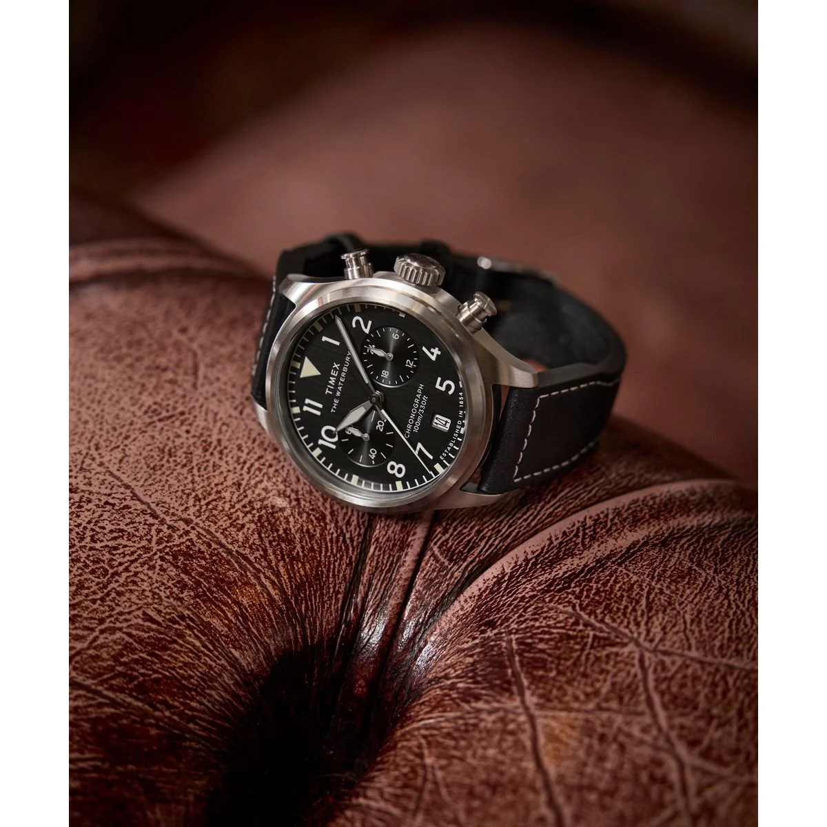 TW2Y19000 Reloj Timex Waterbury Ace de hombre correa de piel - Image 2