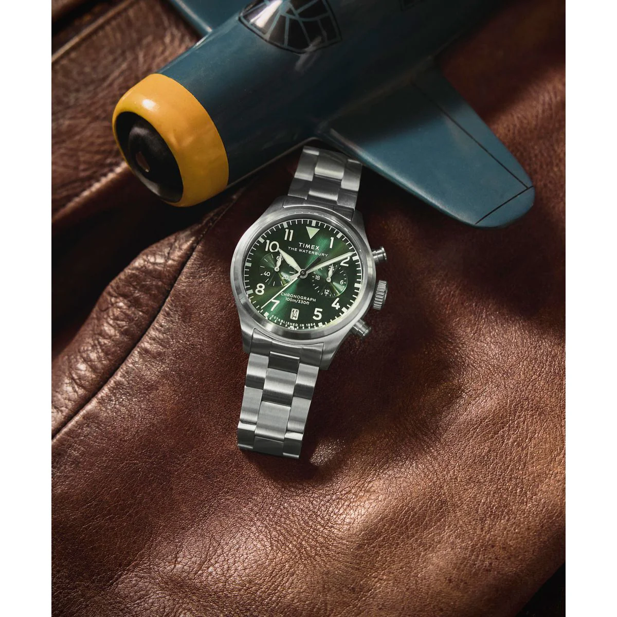 TW2Y19100 Reloj Timex Waterbury Ace de hombre correa de metal - Image 2