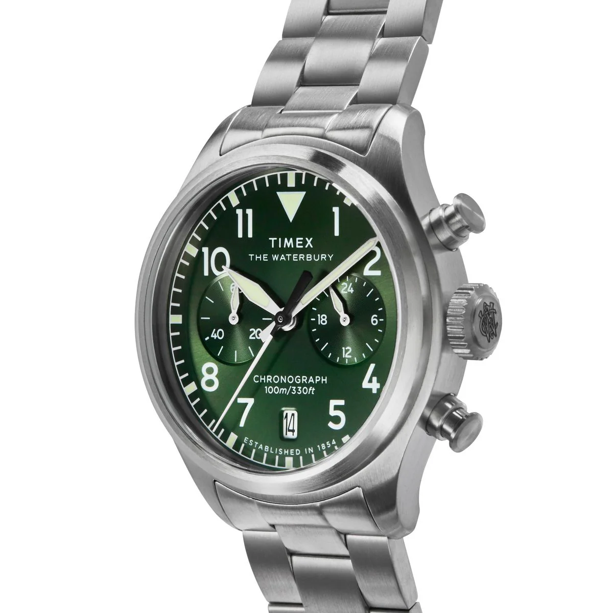 TW2Y19100 Reloj Timex Waterbury Ace de hombre correa de metal - Image 4