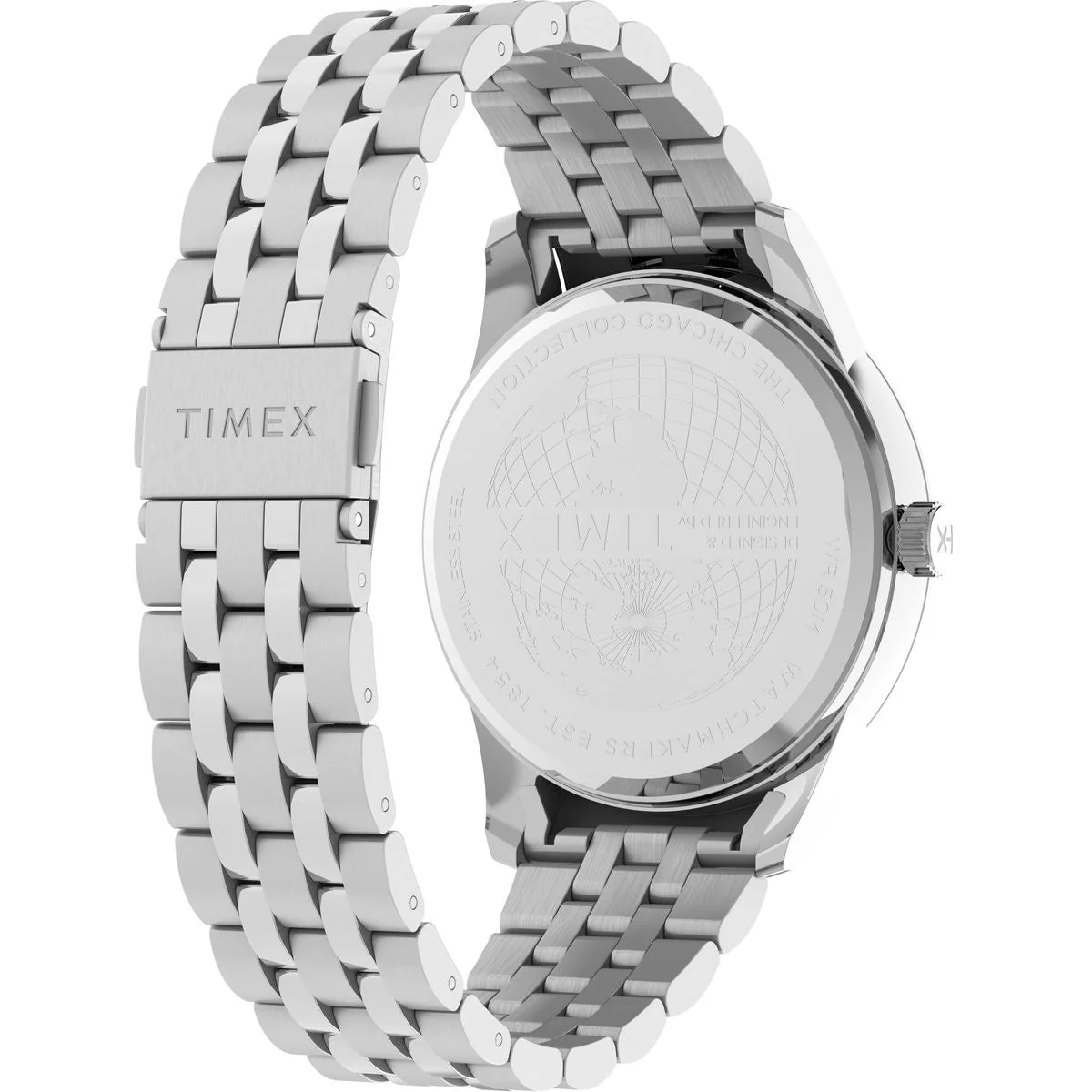 TW2Y21500 Reloj Timex Chicago de hombre correa de metal - Image 2