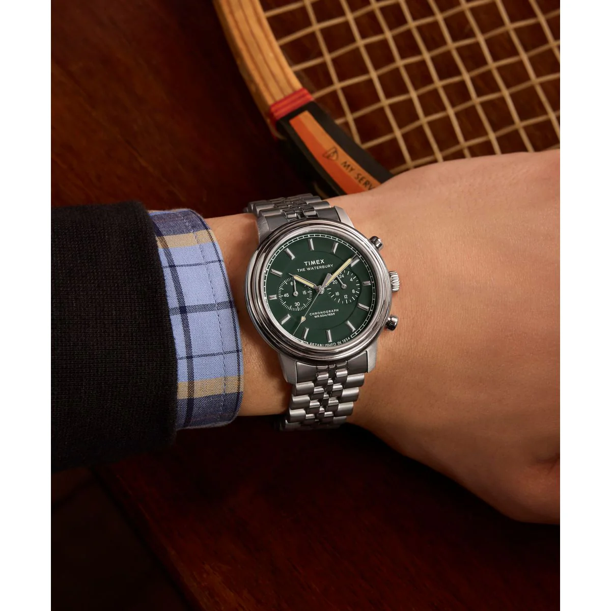 TW2Y23600 Reloj Timex Waterbury de hombre correa de metal - Image 3