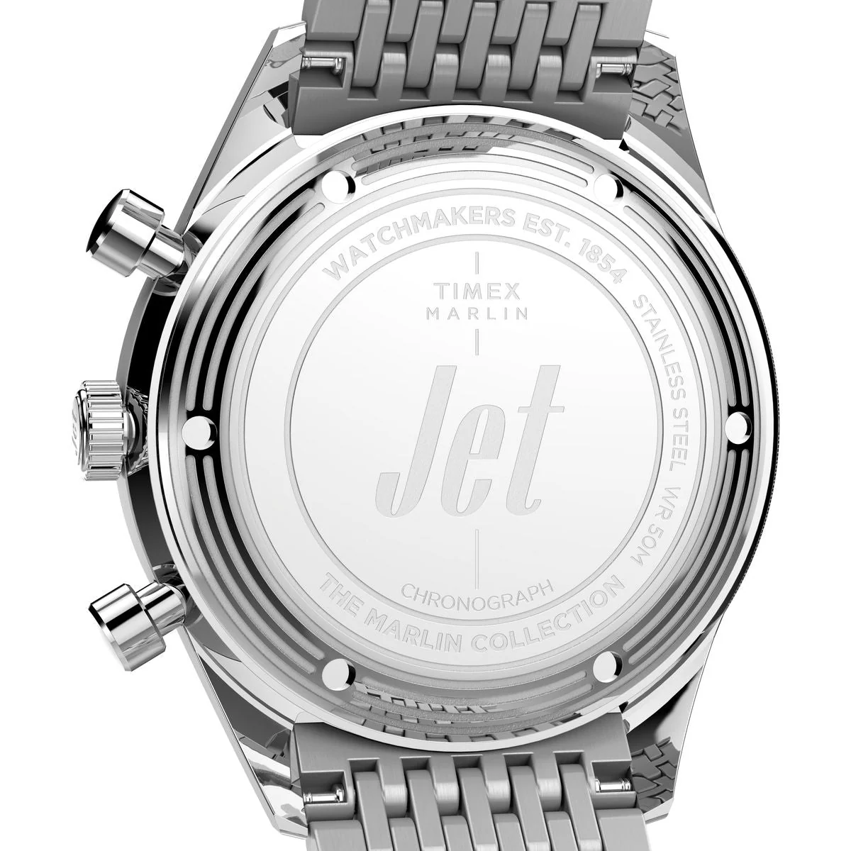 TW2Y24600 Reloj Timex Marlin Jet de hombre correa de metal - Image 5