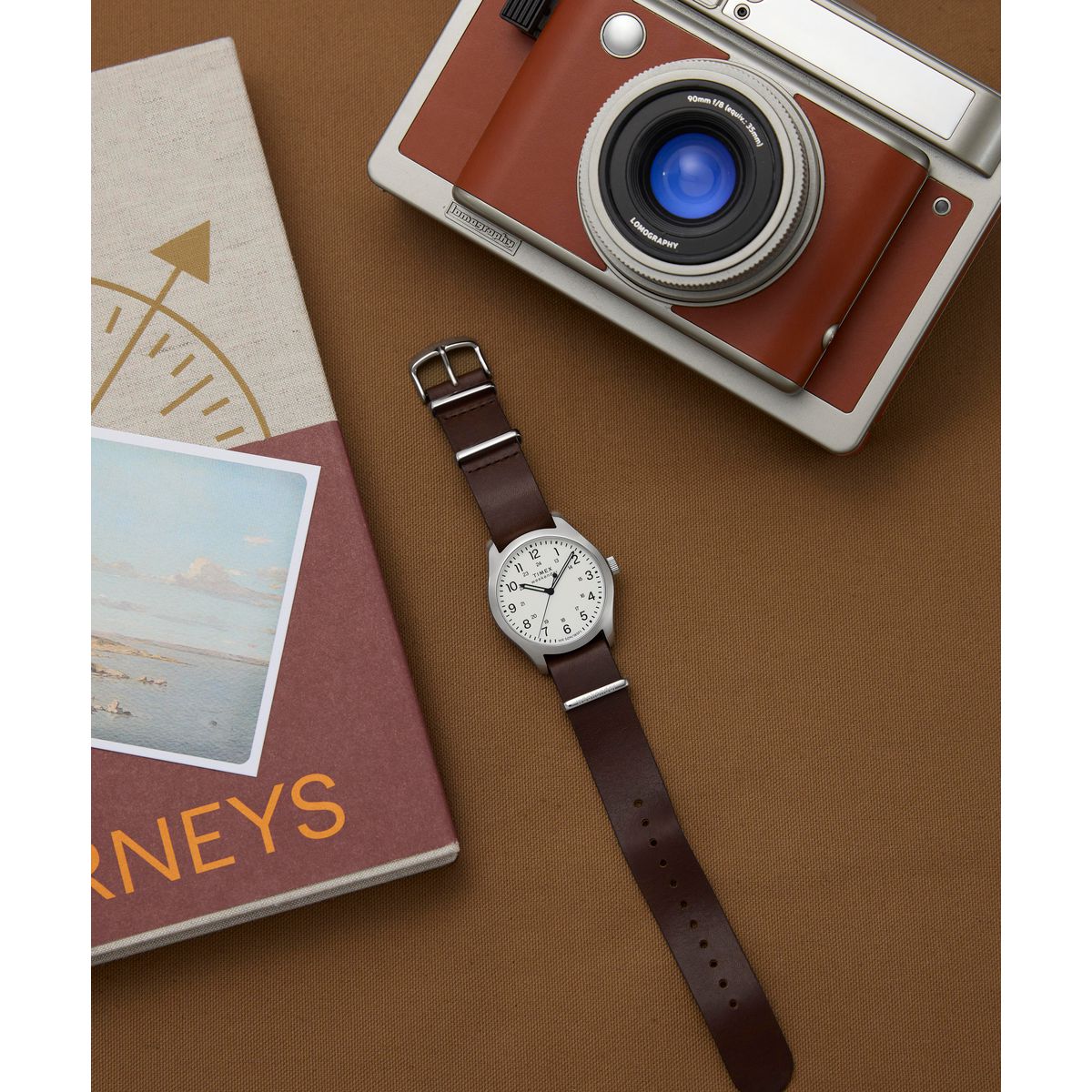 TW2Y35800 Reloj Timex Weekender de hombre pulsera de cuero - Image 6