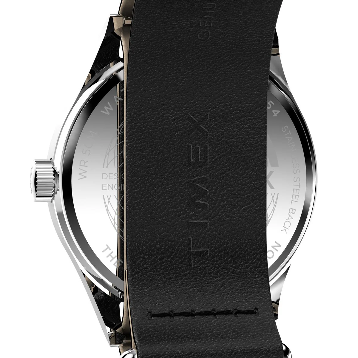 TW2Y35900 Reloj Timex Weekender de hombre correa de cuero - Image 3