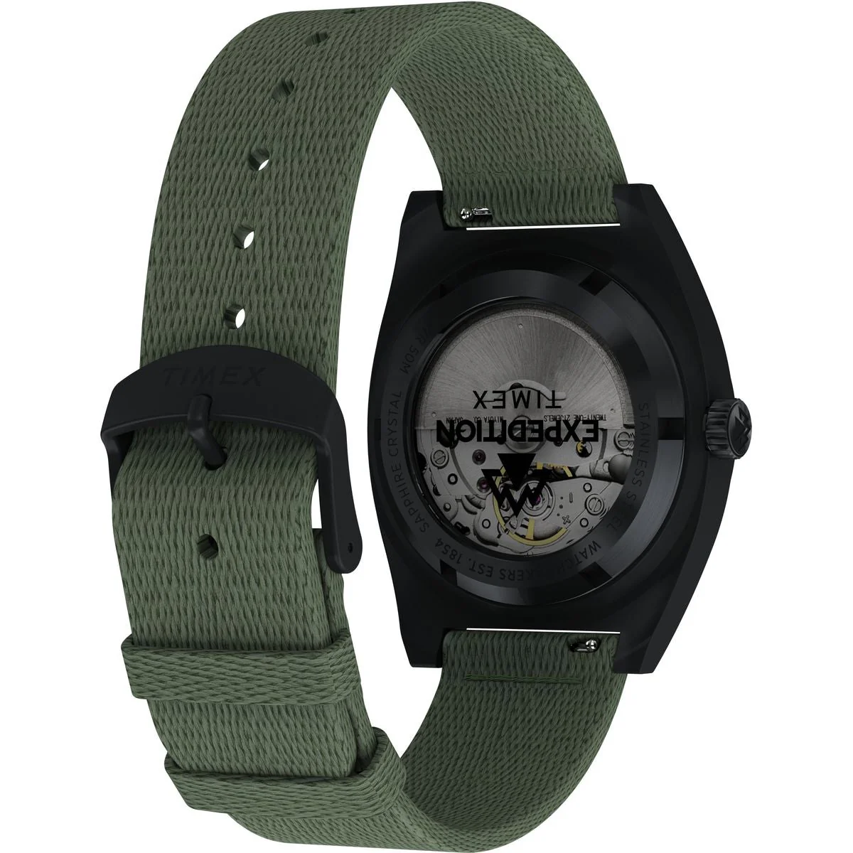 TW2Y39800 Reloj Timex Expedition Capstone automático de hombre correa de tela - Image 3