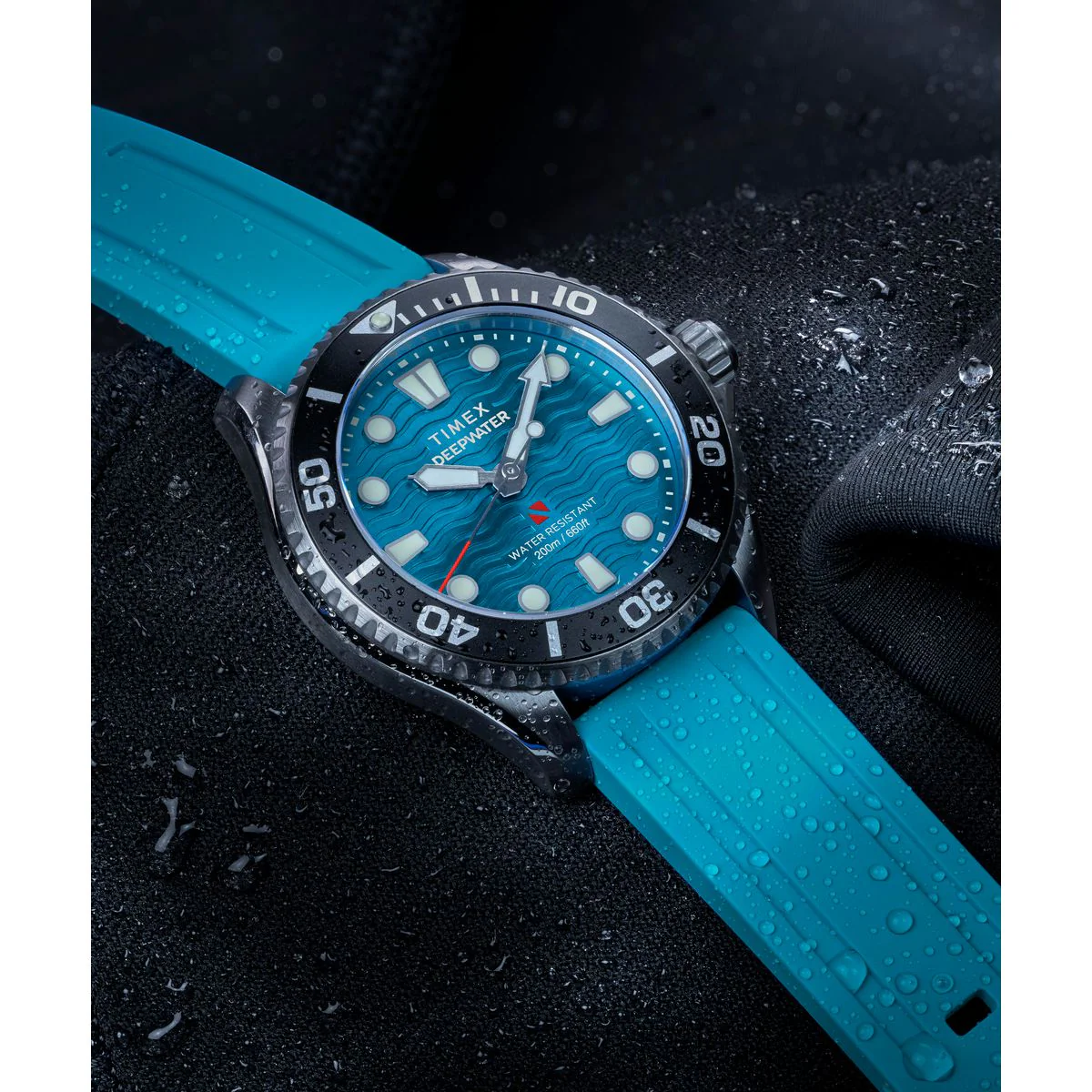 TW2Y40400 Reloj Timex Deepwater Meridian unisex pulsera de resina - Image 4