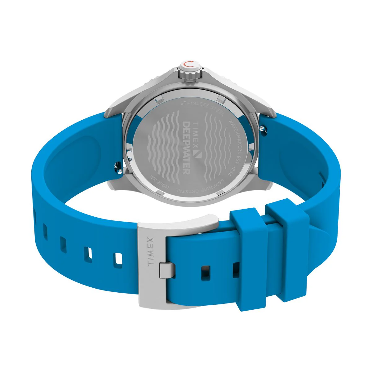 TW2Y40400 Reloj Timex Deepwater Meridian unisex pulsera de resina - Image 9