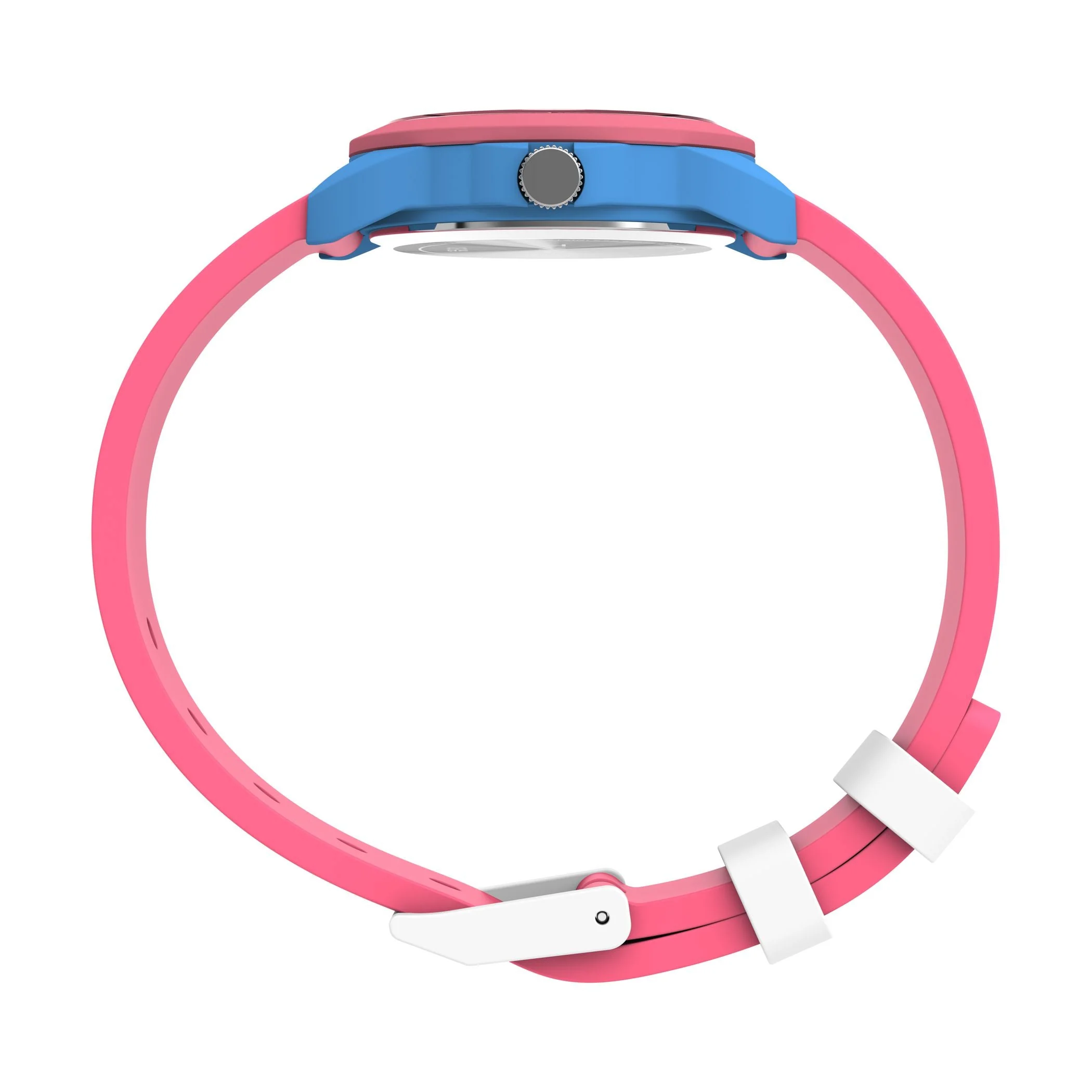 TW2Y59700 Reloj Timex Teacher Corazon y mariposas infantil banda de silicona - Image 3