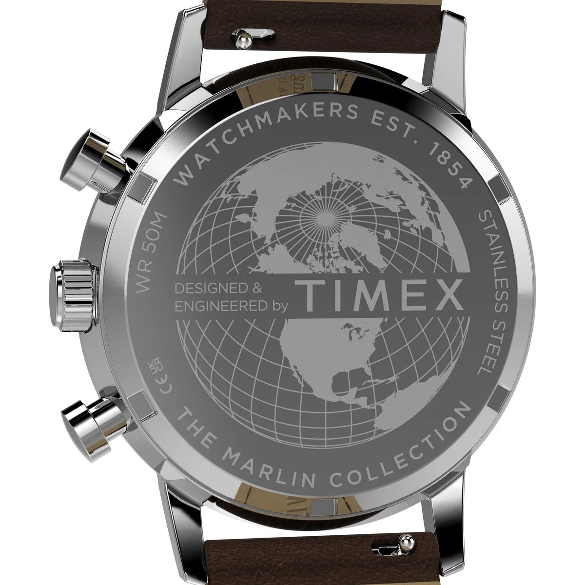 TW2Y66600 Reloj Timex Marlin de hombre correa de cuero - Image 4