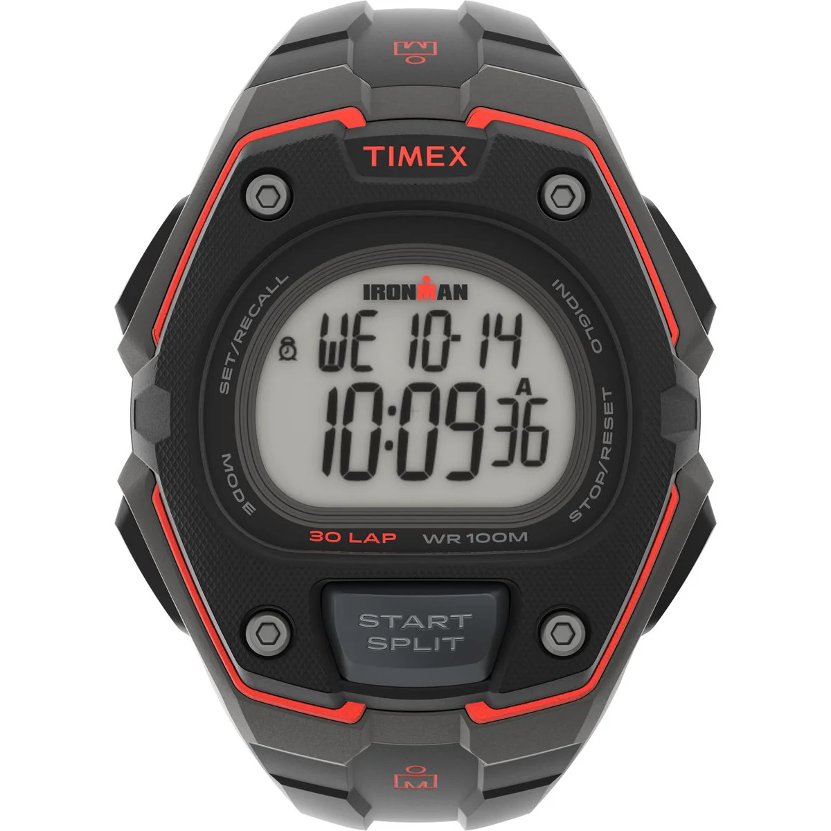 TW5M46000 Reloj Timex Digital para Caballero con Correa de Resina 43 mm