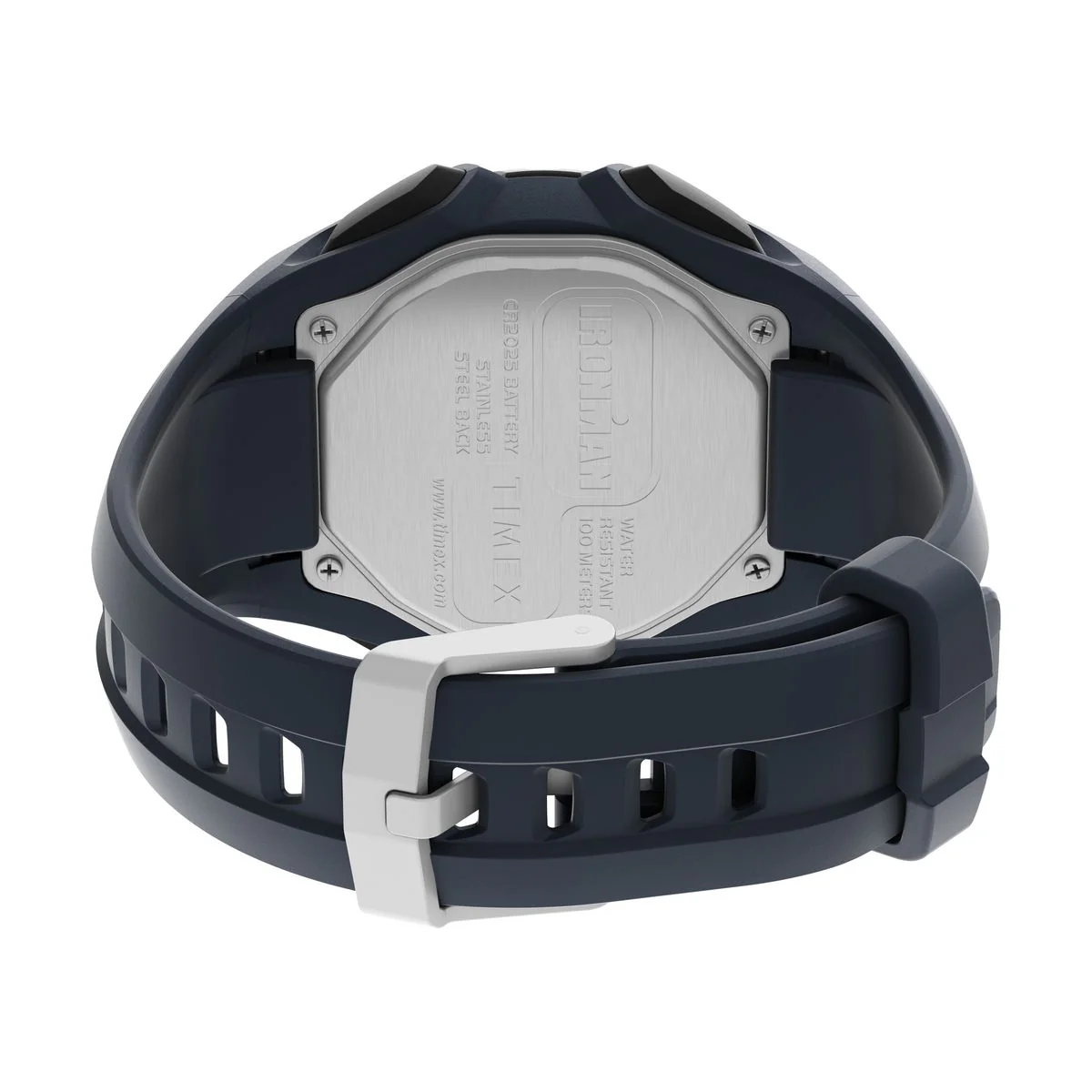 TW5M48400 Reloj Timex Ironman Digital para Caballero con Correa de Resina 45 mm - Image 3