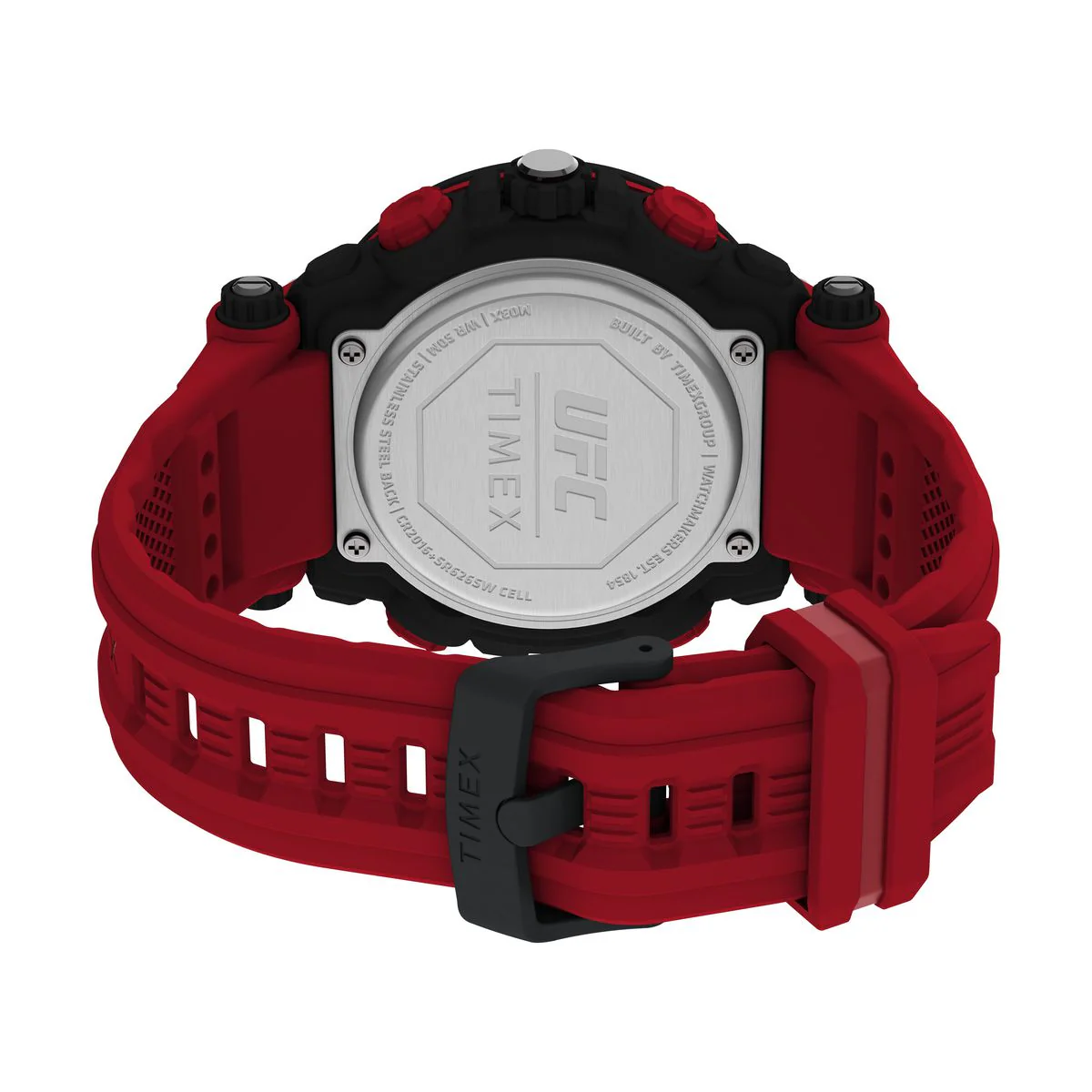 TW5M53000 Reloj Timex UFC de hombre correa de silicona - Image 5