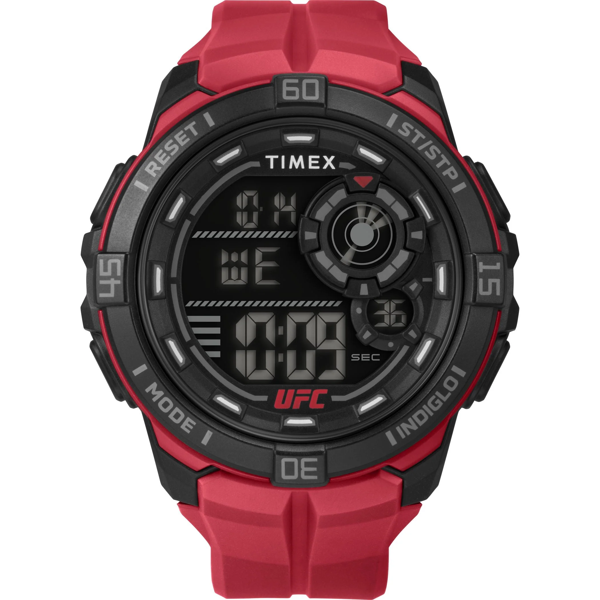 TW5M59200 Reloj Timex UFC Rush Digital de hombre correa de caucho