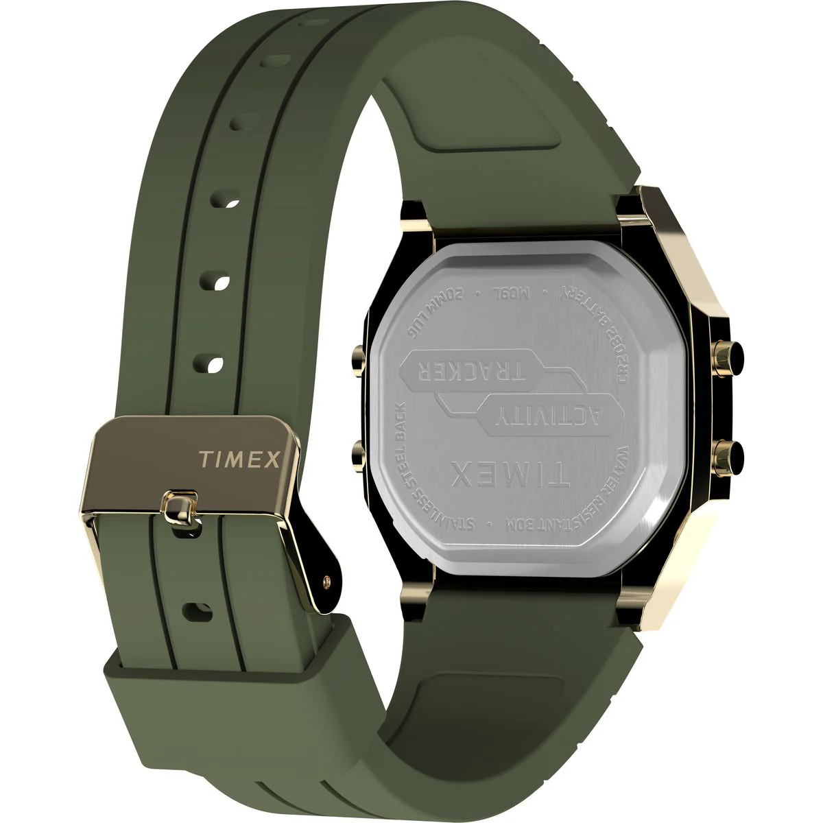 TW5M60800 Reloj Timex Activity Tracker para hombre correa de silicona digital - Image 4