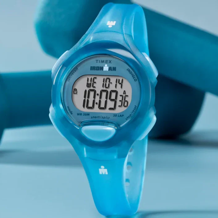 TW5M65800 Reloj Timex Ironman de señorita pulsera de caucho 34 mm - Image 3