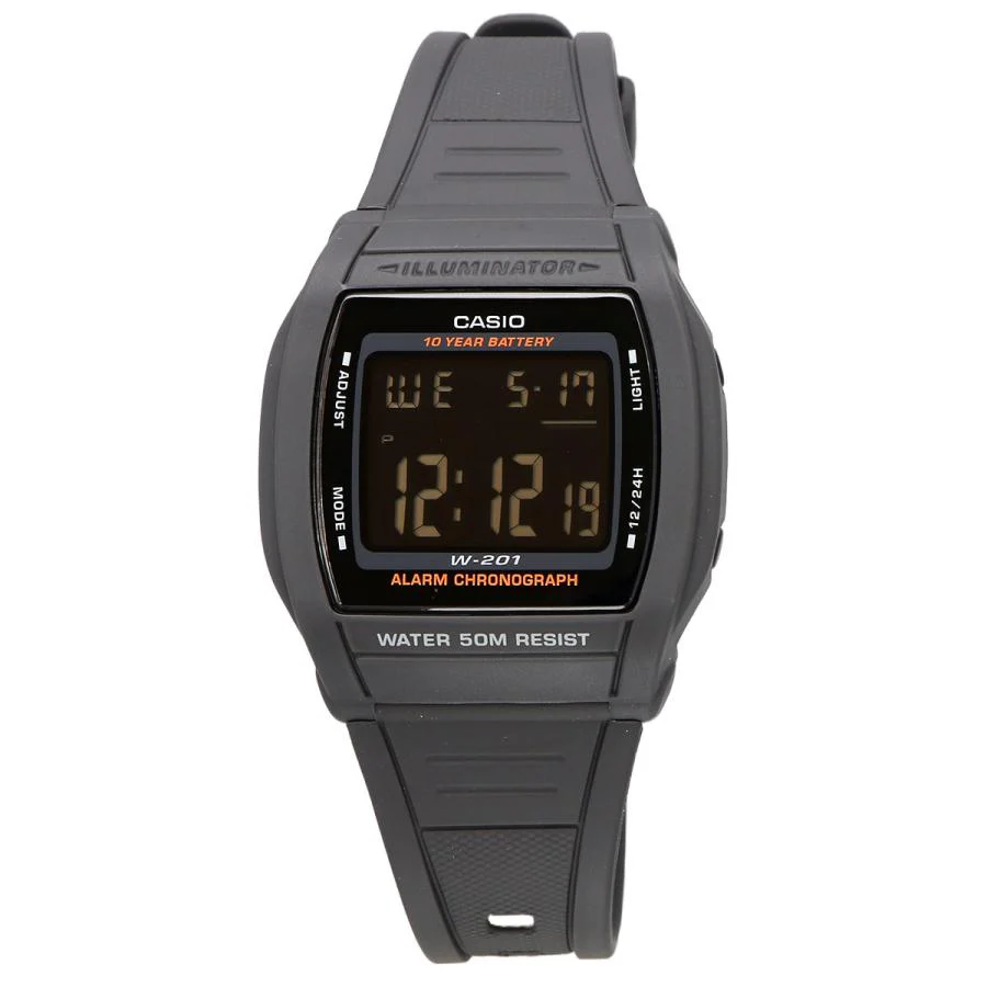 W-201-1BV Casio Reloj Unisex, 10 Años de Bateria Illuminator - Image 4