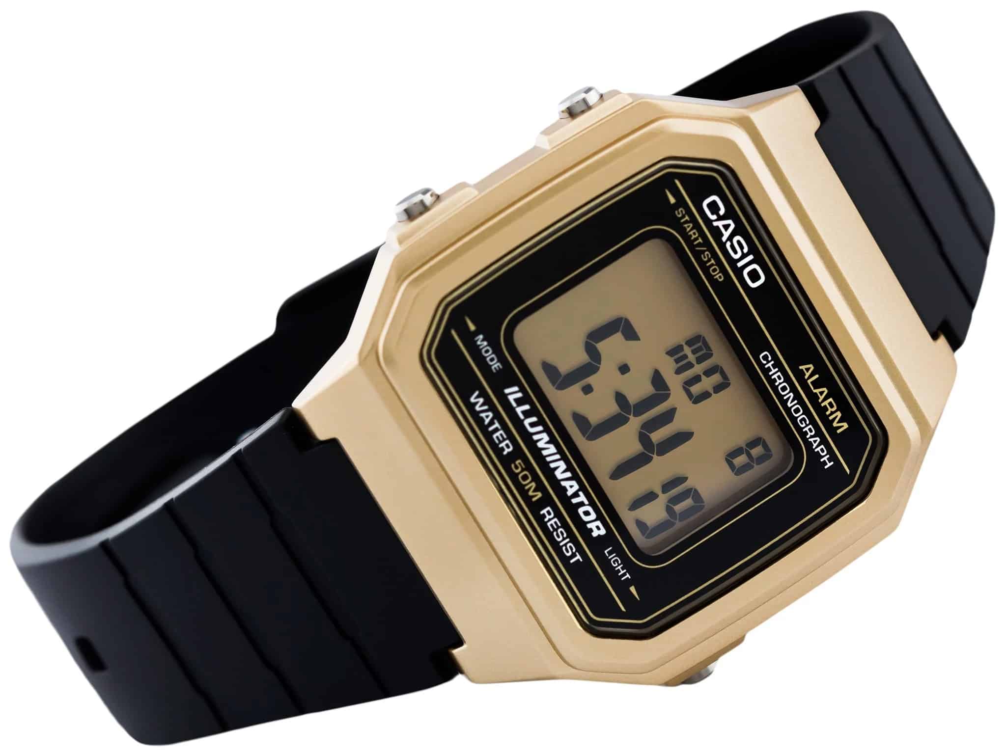 W-217HM-9AV Reloj Casio Unisex, Vintage Clásico Illuminator - Image 4