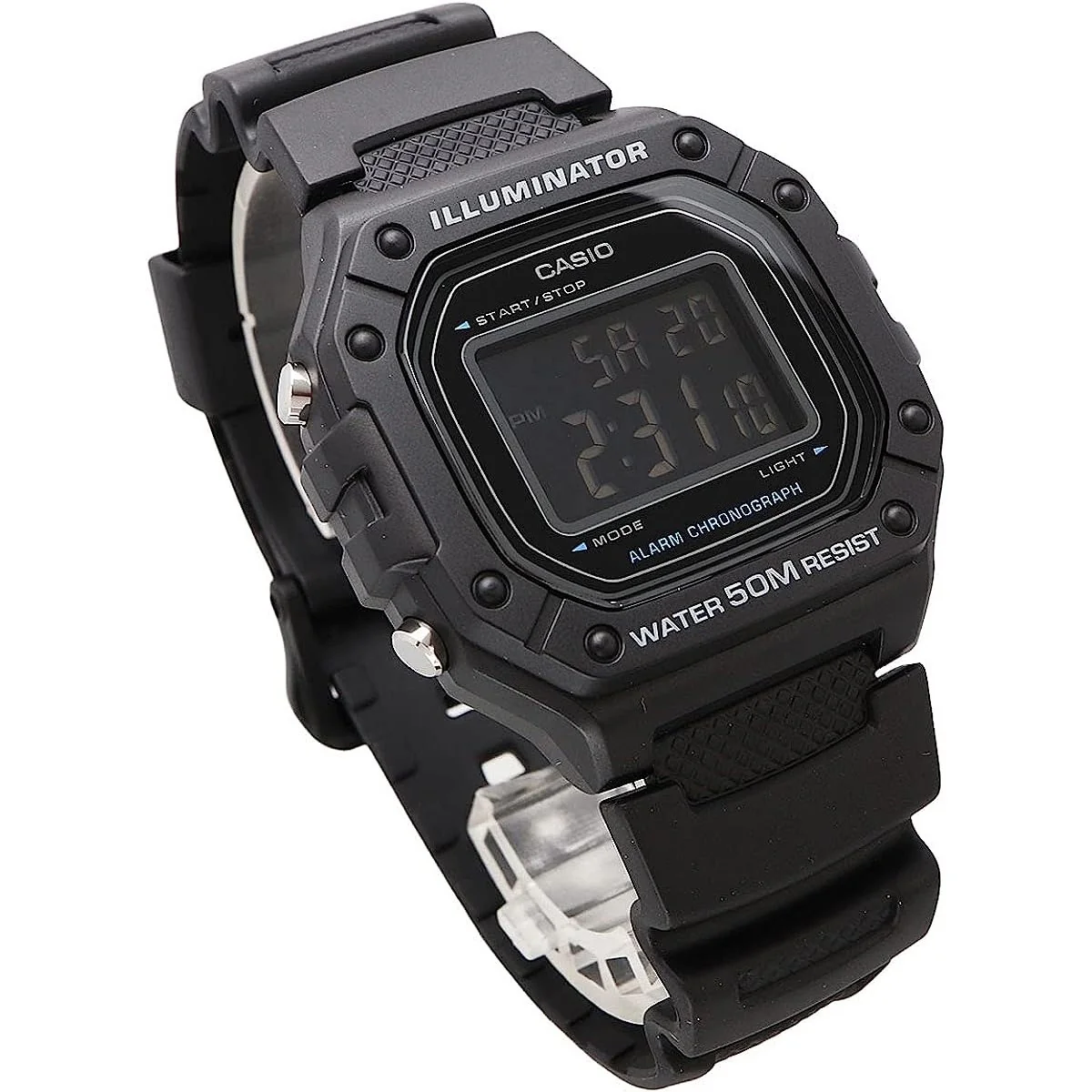 W-218H-1BV Casio Reloj para Hombre, Illuminator con Cronógrafo - Image 4