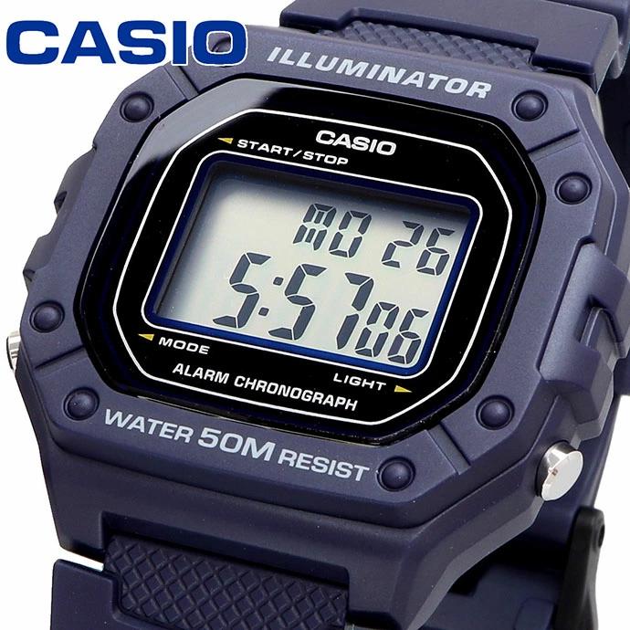 W-218H-2AV Reloj Casio para Caballero, Illuminator con Cronógrafo - Image 2