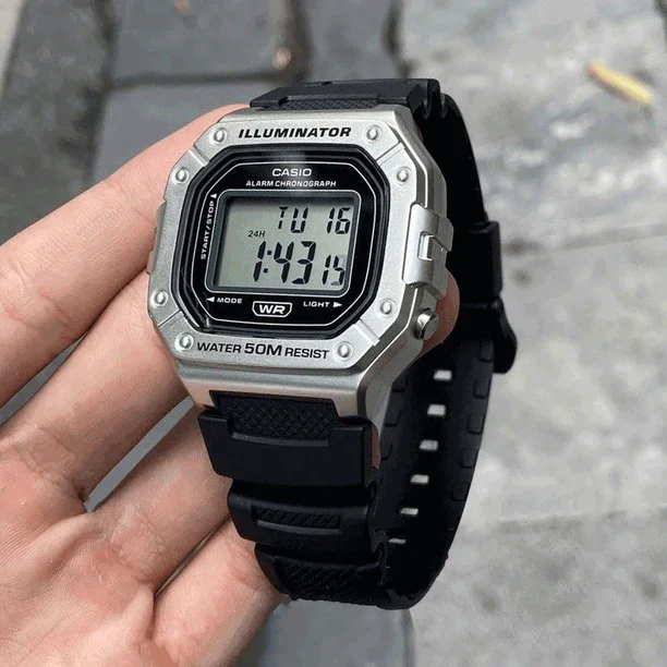 W-218HM-7AV Casio reloj Digital pulsera de resina - Image 2