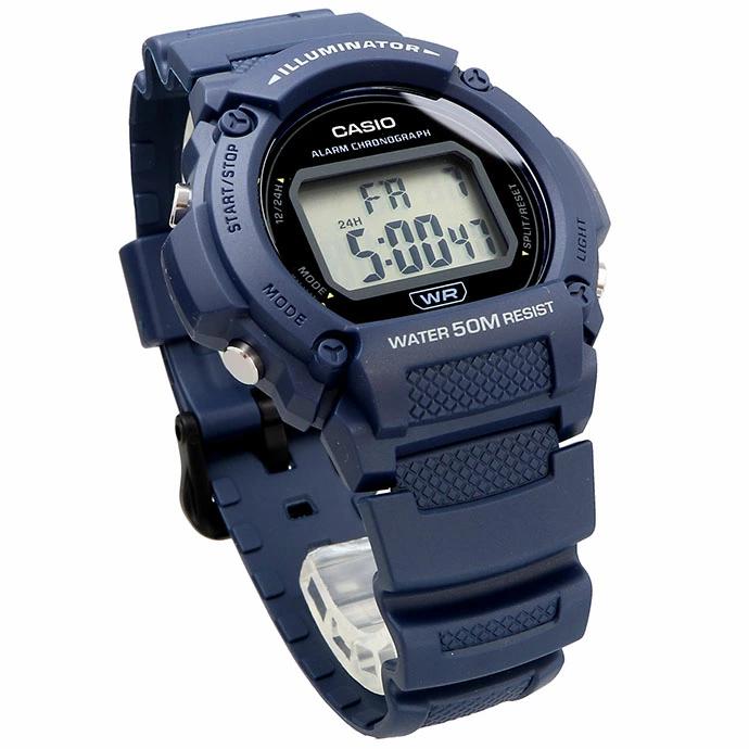 W-219H-2AV Reloj Casio para Hombre, Illuminator con Cronógrafo - Image 3