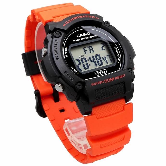 W-219H-4AV Reloj Casio para Hombre, Illuminator con Cronógrafo - Image 2