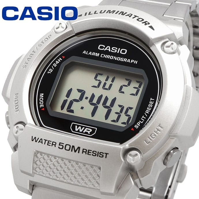 W-219HD-1AV Casio Reloj para Hombre, Illuminator con Cronógrafo - Image 5