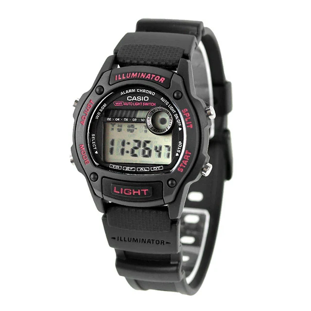 W-220H-1A2V Reloj Casio de caballero correa de silicona - Image 5