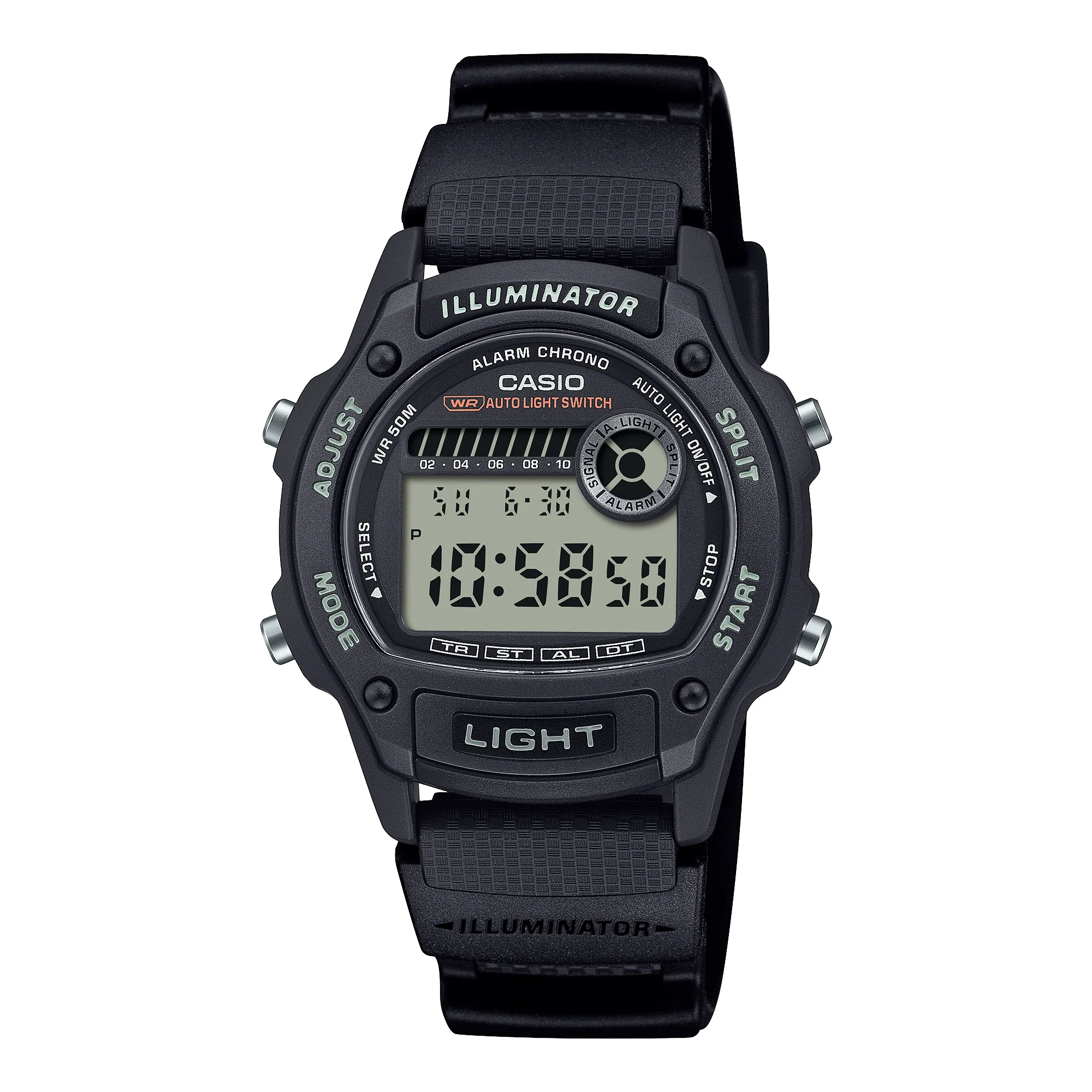 W-220H-1AV Reloj Casio de hombre corea de silicona