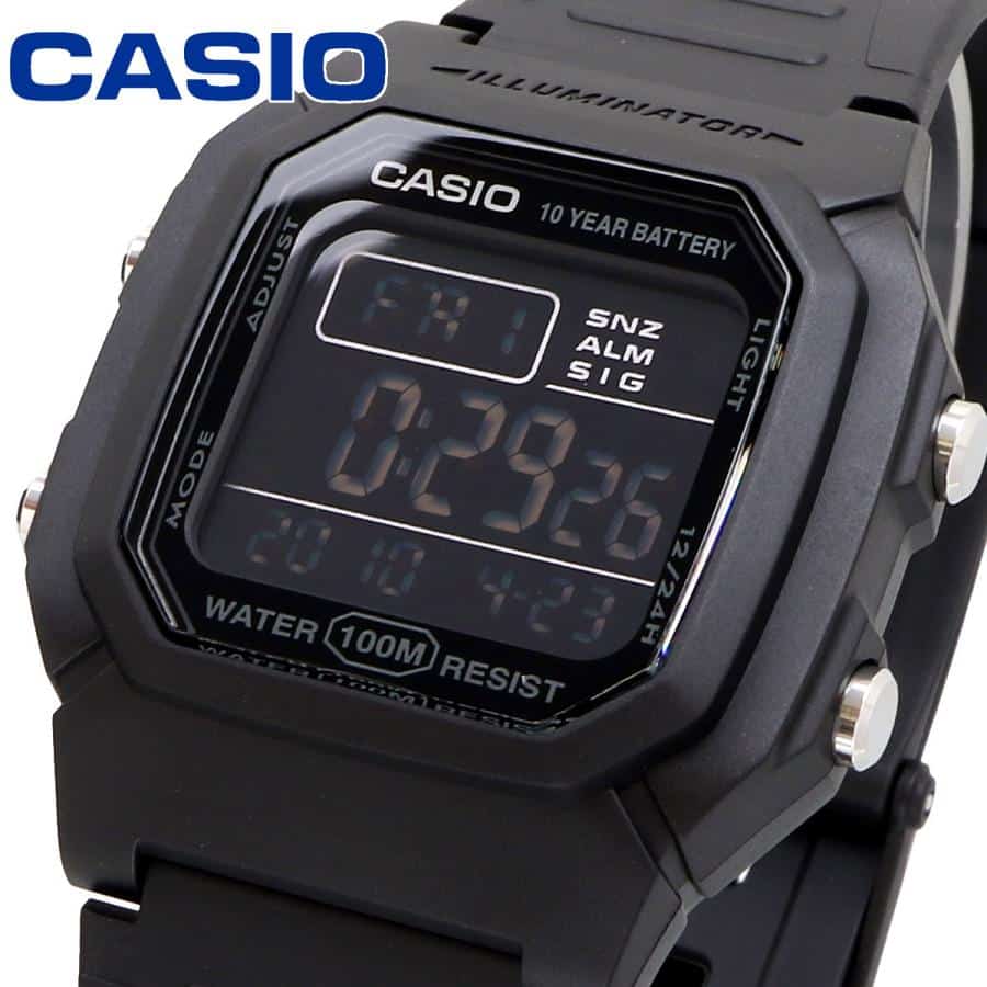 W-800H-1BV Casio Illuminator 10 Años de Batería Reloj para Hombre - Image 2