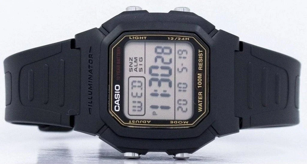 W-800HG-9AV Reloj Casio para Hombre, 10 Años de Batería - Image 2