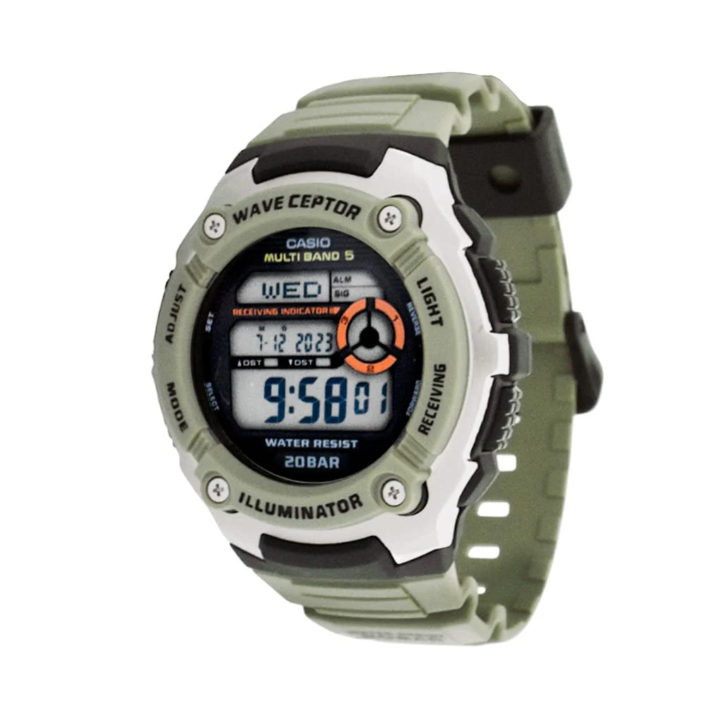 WV-200R-5ACF Casio Reloj para Hombre, Wave Ceptor Illuminator - Image 4