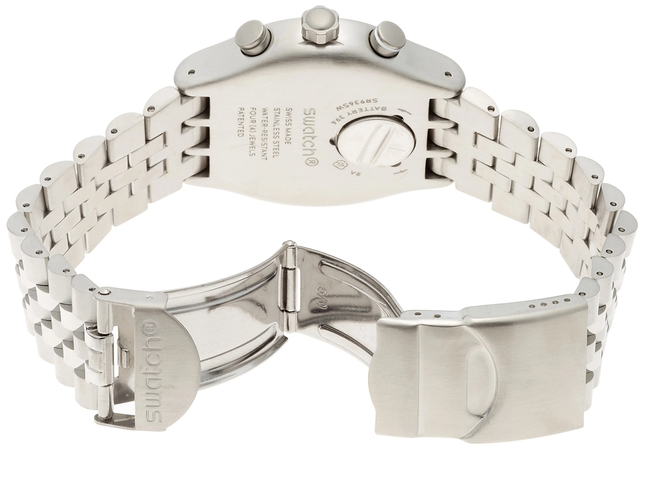 YVS425G Reloj Swatch Destination Upper East de caballero correa de metal - Image 5